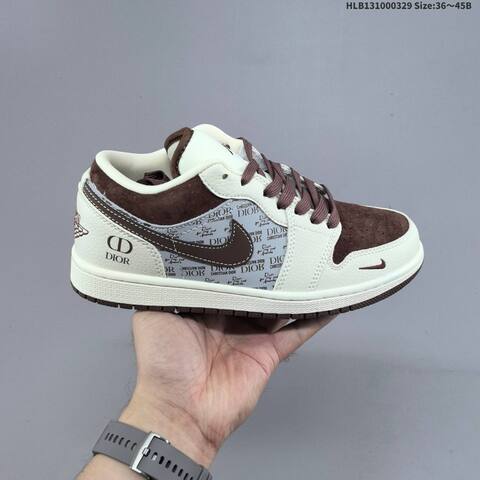 Travis Scott x Fragment Design x Jordan Air Jordan 1 Low OG SP Lifestyle BS-66417