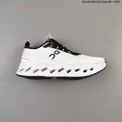 On Cloudsurfer Max White Black EU 36-45 Running Shoe Running Sneakers - Unisex (BS-69801)