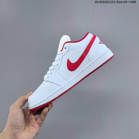 Jordan Air Jordan 1 Low White Navy EU 36-46 Basketball - Unisex (BS-67162)