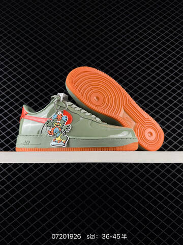 Nike Air Force 1 07 White Black Navy Blue EU 36-45 Casual - Unisex (BS-70161)