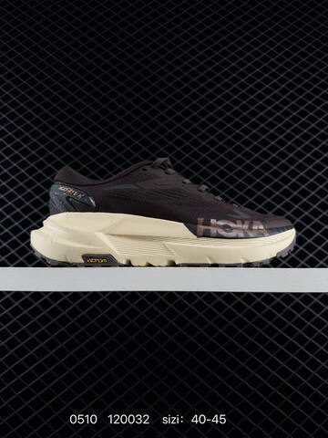 HOKA ONE ONE Mafate X Dark Brown Cream Black EU 40-45 Trail Shoe Trail Running Sneakers Men s BS-86234