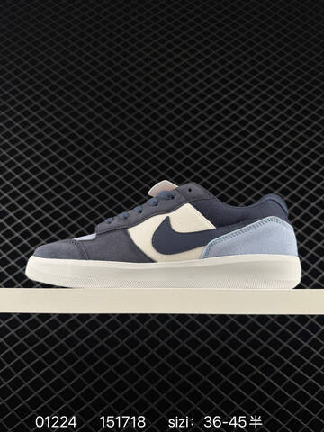 Nike SB Force 58 Navy Gray Light Blue Cream EU 36-45 Skate - Unisex (BS-72985)