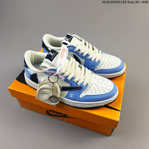 Nike Air Jordan 1 x Travis Scott AIR JORDAN DIY Lifestyle BS-67624