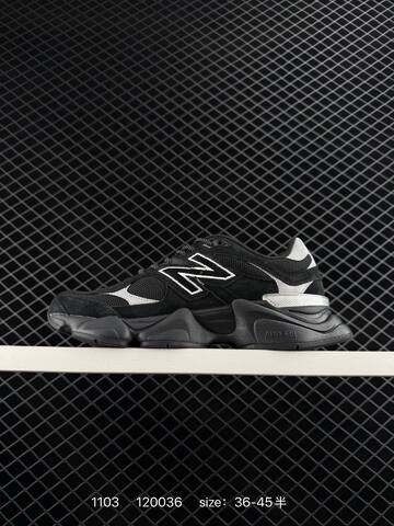 New Balance 9060 Black Silver Grey EU 36-45 Sneaker Unisex BS-82631