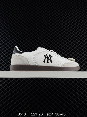MLB New York Yankees Retro Casual Off White Black Brown EU 36-45 Sneaker Casual Sneakers - Unisex