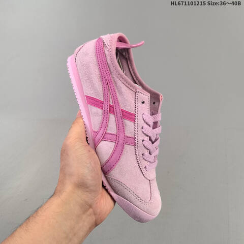 Onitsuka Tiger Mexico 66 Patou Beige Pink EU 36-40 Sneaker Casual Sneakers - Unisex (BS-69152)