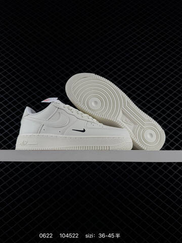 Nike Air Force 1 07 FV1320-100 White Dark Navy Blue EU 36-45 Sneaker - Unisex (BS-70658)