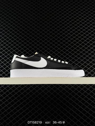 Nike Blazer Low 77 White Black Sail Light Blue EU 36-45 Skate - Unisex (BS-70235)