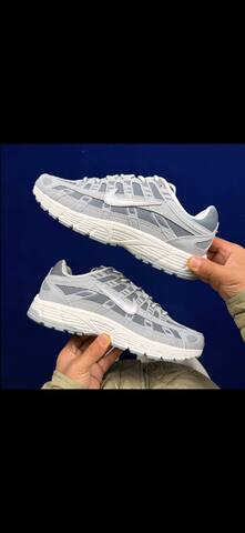 Nike P-6000 Grey And White EU 42 Running - Men's (BS-86961)