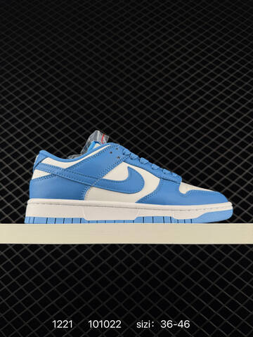 Nike Dunk Low White Blue Purple Grey EU 36-46 Skate - Unisex (BS-73551)