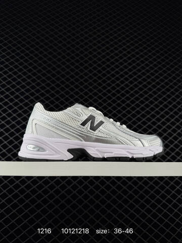 New Balance 740 Black Silver Blue White Green EU 36-46 Running Shoe - Unisex (BS-82475)