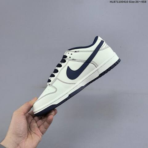 Nike Dunk SB Low Supreme Off White Navy Red Black EU 36-45 Skate Shoe - Unisex (BS-60848)