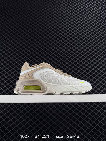Nike Air Max Fire White Bone Beige With Neon Yellow Accents 36-46 Running - Unisex BS-74525