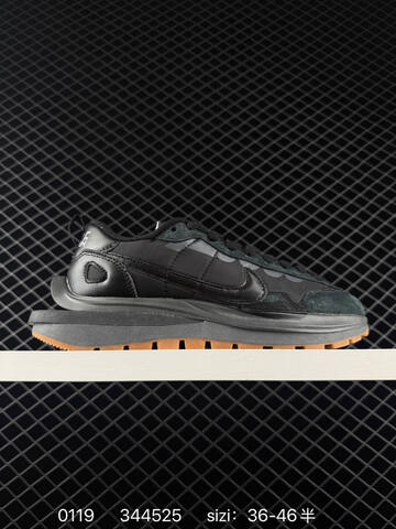Nike Sacai VaporWaffle Black White EU 36-46 5 Running - Unisex (BS-73080)