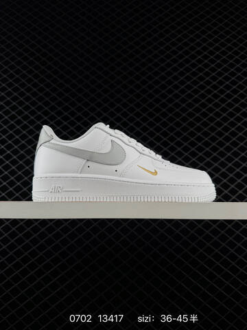 Nike Air Force 1 Low White Grey Gold Black Red EU 36-45 Sneaker - Unisex (BS-70481)
