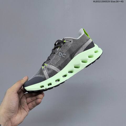 On Cloudsurfer Trail Light Blue Dark Grey Cream Black EU 36-45 Trail Shoe Trail Running Sneakers - Unisex (BS-69510)