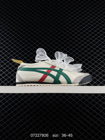 ASICS Onitsuka Tiger MEXICO 66 Off White Light Green Grey EU 36-45 Sneaker Casual Sneakers - Unisex (BS-81715)