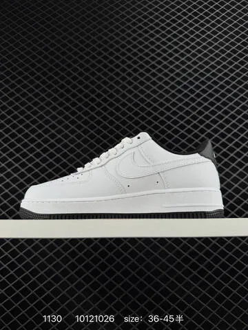 Nike Air Force 1 Low White Black EU 36-45 Casual - Unisex BS-73924