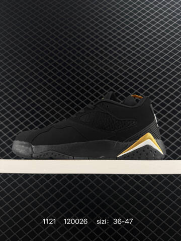 Jordan Air Jordan 7 Black Gold White EU 36-47 Basketball Shoe - Unisex BS-80217