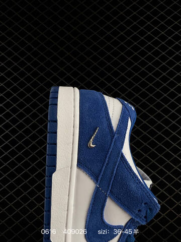 Nike SB Dunk Low Pro Orange Label White White Blue EU 36-45 Skate Shoe - Unisex (BS-70743)