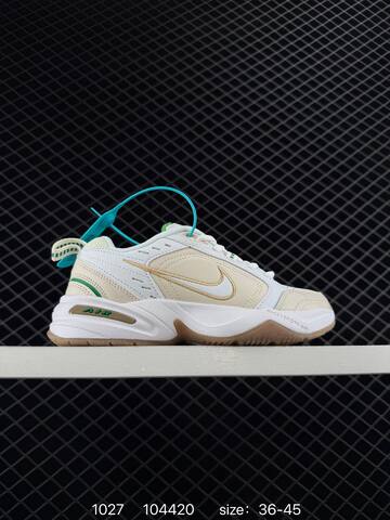 Nike Air Monarch IV White Grey Volt EU 36-45 Training - Unisex (BS-74522)