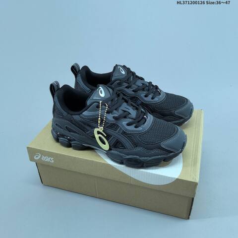Asics Gel-NYC RGD Grey Blue Black EU 36-47 Running Shoe Running Sneakers - Unisex (BS-69037)