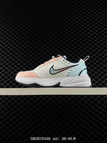 Nike Air Monarch IV White Pink Light Blue Navy Black EU 36-45 Training - Unisex (BS-69879)