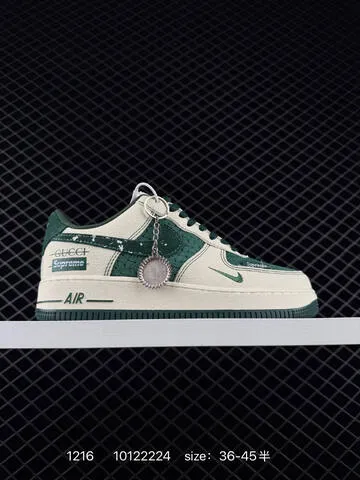 Nike Air Force 1 07 White Black Cream EU 36-45 Lifestyle - Unisex BS-73674
