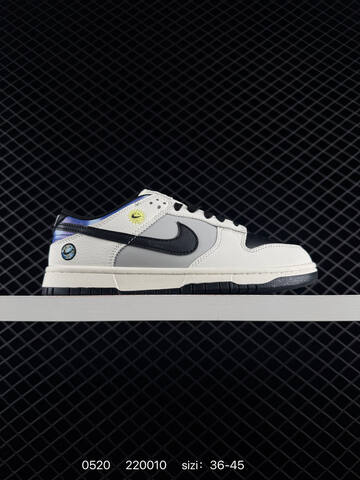 Nike Dunk Low White Dark Green Orange Black Grey EU 36-45 Skate - Unisex (BS-71347)