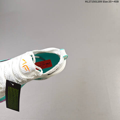 Nike Air Zoom Alphafly Next 3 White Teal Black Orange Pink EU 35-45 Running Shoe - Unisex BS-62804