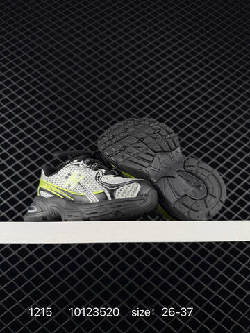 New Balance 740 Black White Neon Yellow 26-37 Running Shoe - Women's (BS-82482)