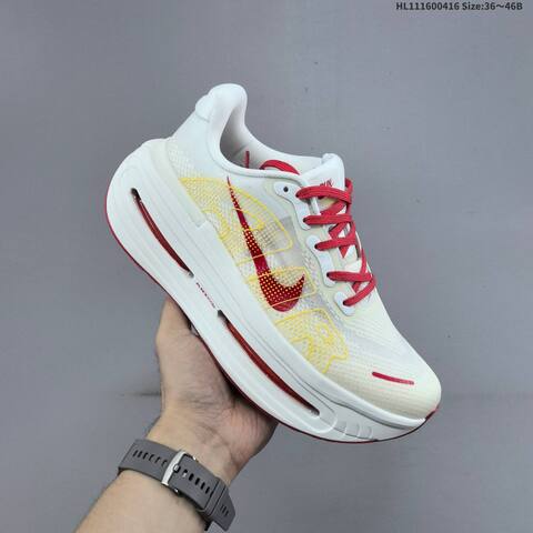 Nike Air Zoom Vomero Premium White Red Yellow EU 36-46 Running Shoe - Unisex BS-60691