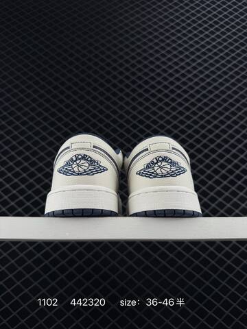 Nike Air Force 1 07 LV8 White Navy 36-46 5 Lifestyle - Unisex (BS-74413)