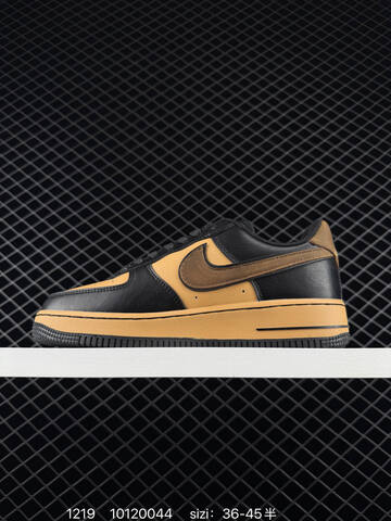 Nike Air Force 1 07 Low 3D DF0188-102 Black Tan Brown EU 36-45 5 Lifestyle - Unisex (BS-73600)