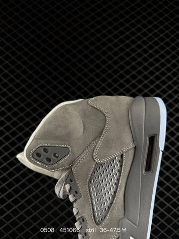 Air Jordan 5 Retro Wolf Grey Replica AIR JORDAN 5 Aj5 Lifestyle BS-79324