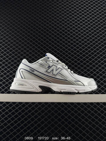 New Balance 740 U740WN2 Silver Grey White Black EU 36-45 Running Shoe Running Sneakers - Unisex (BS-82986)