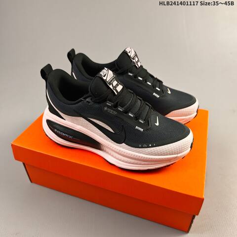 Nike Vomero 18 GTX ReactX Air Zoom Black Light Pink White EU 35-45 Running Shoe - Unisex (BS-63567)