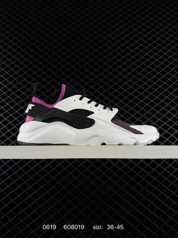 Nike Air Huarache City Mid Lea 819685-101 Black White Red EU 36-45 Sneaker - Unisex (BS-70691)