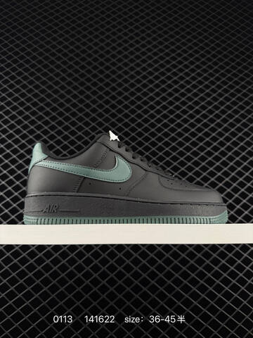 Nike Air Force 1 07 FJ4146-004 Black Green EU 36-45 5 Lifestyle - Unisex (BS-73172)