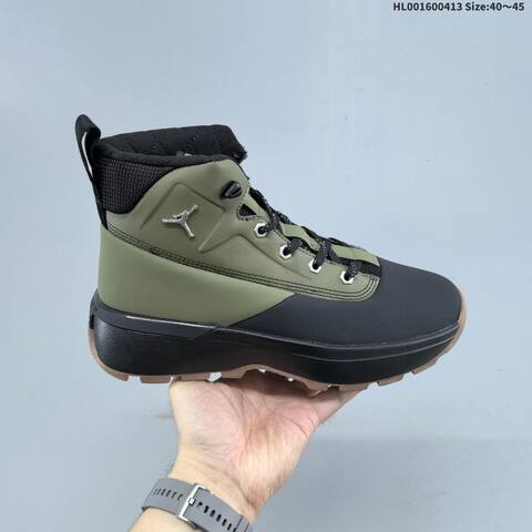 Jordan Air Jordan City Boot Olive Green Black Gum 40 45 Casual - Men's (BS-66212)