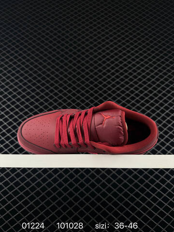 Jordan Air Jordan 1 Low OG IB7012-600 Burgundy Red EU 36-46 Sneaker - Unisex BS-79781
