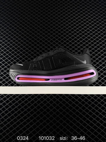 Nike Vomero Premium Black Purple Red Silver EU 36-46 Running - Unisex (BS-72485)