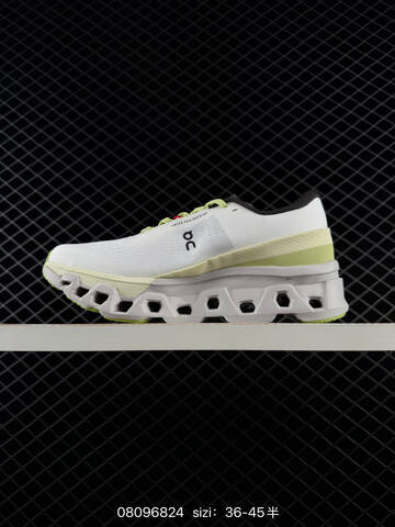 On Cloudmonster 2 White Lime Grey Black EU 36-45 Running Shoe Running Sneakers - Unisex (BS-84926)