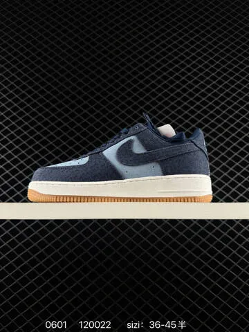 Nike Air Force 1 07 LV8 IR1475-010 Navy Blue Light Blue Sail Gum EU 36-45 Lifestyle - Unisex BS-71059
