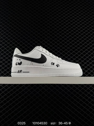 Nike Air Force 1 07 LV8 CJ0952-100 White Black EU 36-45 Casual - Unisex (BS-72461)