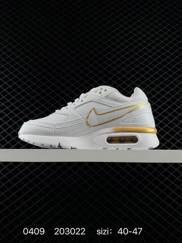 Nike Air Max BW OG White With Metallic Gold Accents EU 40-47 Lifestyle - Men's (BS-72225)
