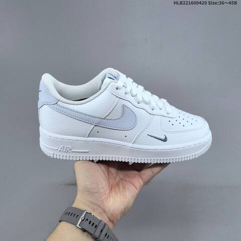 Nike Air Force 1 07 Light Purple Dark Purple Silver EU 36-45 Sneaker - Unisex BS-60621
