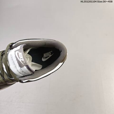 Nike Dunk Low White Olive Brown EU 36-45 Skate Shoe - Unisex BS-63889