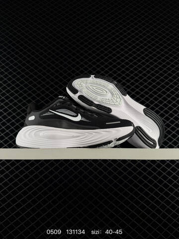 Nike Vomero 19 ReactX Air Zoom Black White Dark Gray EU 40-45 Running - Men's (BS-71566)