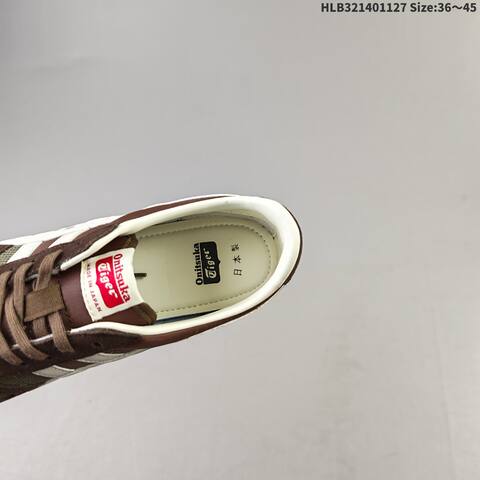 Onitsuka Tiger Ultimate 81 NM Olive Brown White Cream EU 36-45 Sneaker Casual Sneakers - Unisex (BS-69216)